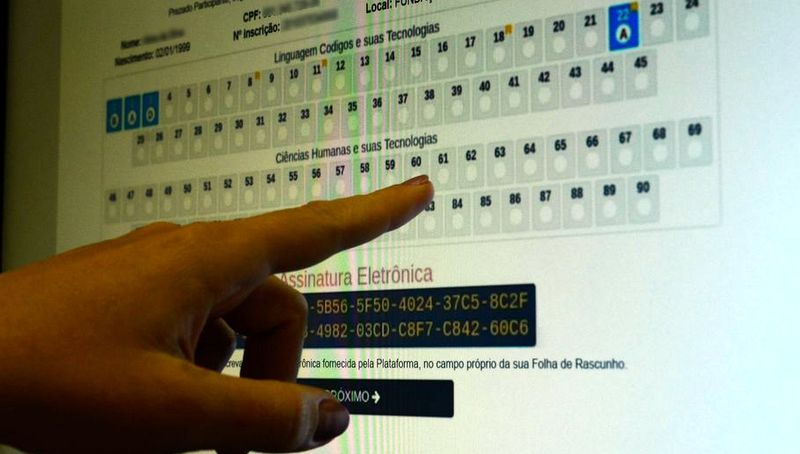 Notas do Enem estão disponíveis para consulta