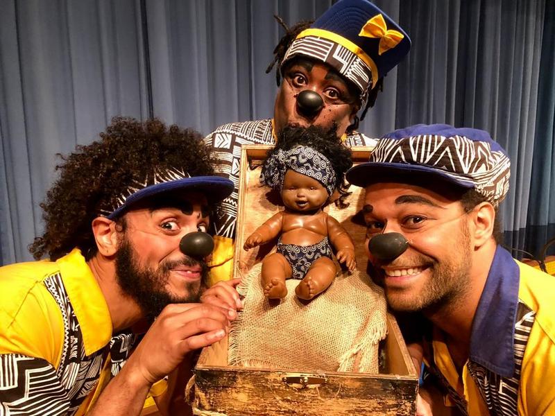 Trupe Liuds sobe ao palco o espetáculo circense Mjiba – A boneca guerreira