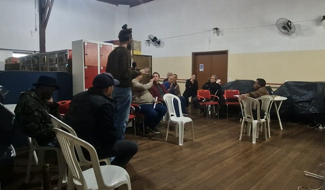 Feita nas dependências da Biblioteca Municipal, a reunião deu continuidade aos trabalhos de consolidação do Conselho