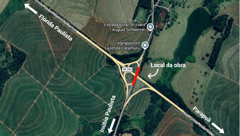 Passagem superior será fechada a partir desta quinta-feira (2) para avanço das obras de ampliação da estrutura